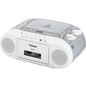 CDラジオカセットレコーダー　TY-CK2(H)(ライトグレー)【カートン不良】