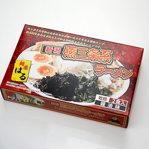 新潟・燕三条系ラーメン [はる] 醤油味乾麺 12食