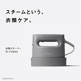 パナソニック NI-FS60A-H 衣類スチーマー カームグレー