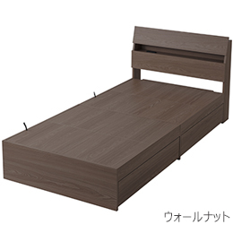 [アイリスオーヤマ] 収納ベッドマットレスなし