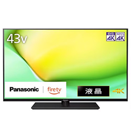 パナソニック TV-43W90A 43V型 4K液晶テレビ YouTube対応 VIERA 