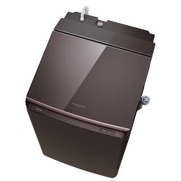 東芝 AW-12VP4(T) 縦型洗濯乾燥機 ZABOON 洗濯12kg／乾燥6kg ボルドーブラウン