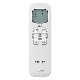 東芝 TF-30DL27(W) DCリモコン扇風機 省エネ 静音設計 W