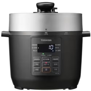 東芝 RCP-30R-K 電気圧力鍋 1台8役 3.0L ブラック