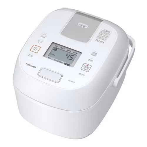 東芝 RC-6PXV(W) 圧力IH炊飯器 炎 匠炊き 3.5合炊き ホワイト