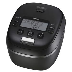 タイガー魔法瓶 JRI-A100 圧力IHジャー炊飯器 ご泡火炊き 5.5合 マットブラック