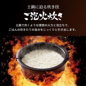 タイガー魔法瓶 JRI-A100 圧力IHジャー炊飯器 ご泡火炊き 5.5合 マットホワイト
