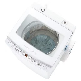 AQUA 10.0kg全自動洗濯機【リサイクルフカツ岡崎倉庫店】251129SM-9 AQUA AQW-V10R(W) 全自動洗濯機 (洗濯10kg) ホワイト