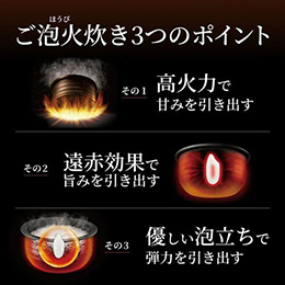 タイガー魔法瓶 JPL-T100 土鍋圧力IHジャー炊飯器 土鍋ご泡火炊き 5.5合 エボニーブラック