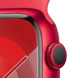 [Apple] Apple Watch　Series9　MRXK3J/A 45mm[(PRODUCT)REDスポーツバンド M/L]☆
