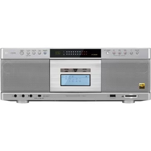 東芝 TY-AK21(S) ハイレゾ対応ラジカセ AUREX(オーレックス) シルバー