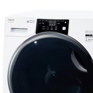 【無料長期保証1+3年付き】AQUA AQW-SD12R-L(W) ドラム式洗濯乾燥機 まっ直ぐドラム 左開き 洗濯12kg ／ 乾燥6kg ホワイト