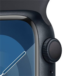 [Apple] Apple Watch　Series9　MR8X3J/A 41mm[ミッドナイトスポーツバンド M/L]☆