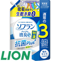 28 [ライオン] ソフランプレミアム消臭特濃抗菌替え特大・３コ