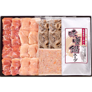 ★[プリマハム] 名古屋コーチン味噌鍋セット SNKM-55SN