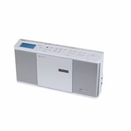 東芝 TY-ANX3(W) CDラジオ Aurex 密閉型ネオジウムスピーカー搭載 ホワイト