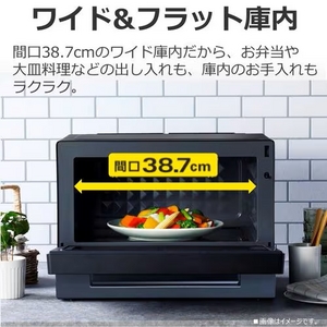 東芝 ER-S10A(K) 単機能レンジ 23L ブラック(宅配商品)