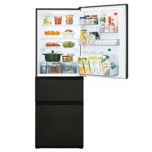 東芝 GR-W36SC(KZ) 3ドア冷凍冷蔵庫 (356L・右開き) マットチャコール