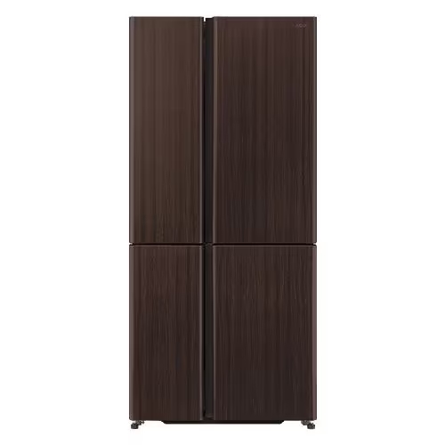 AQUA AQR-TZ51P(T) 4ドア冷蔵庫 (512L・フレンチドア) ダークウッドブラウン