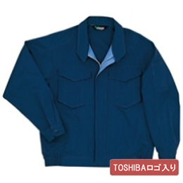 【TIPS】男女共用　綿ブルゾン　Ｇ３６７上　ネイビーロゴ入り