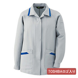 【TIPS】女子夏長袖スモック VELS251上 ロゴ入り