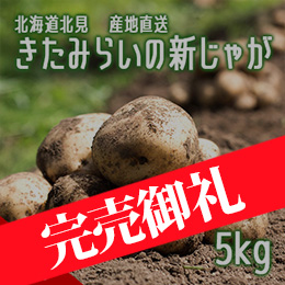 ■[北海道産] 新じゃが(男爵) 5kg