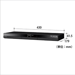 SHARP 2B-C20GW1 ブルーレイディスクレコーダー AQUOS ブルーレイ ダブルチューナー 2TB