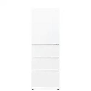 AQUA AQR-VZ43P(W) 4ドア冷蔵庫 (430L・右開き) Delie series クリアウォームホワイト
