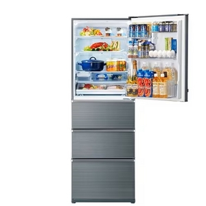 AQUA AQR-V43P(S) 4ドア冷蔵庫 (430L・右開き) Delie series チタニウムシルバー