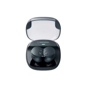 オーディオテクニカ ATH-CKS50TW2 BK 完全ワイヤレスイヤホン Bluetooth対応 防水・防塵 ブラック