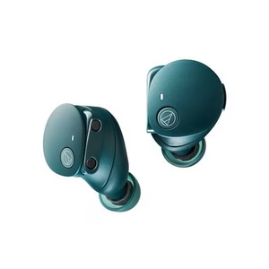 オーディオテクニカ ATH-CKS50TW2 GR 完全ワイヤレスイヤホン Bluetooth対応 防水・防塵 グリーン