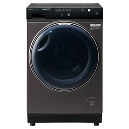 【無料長期保証1+3年付き】AQUA AQW-DX12R(LK) ドラム式洗濯乾燥機 左開き 洗濯12kg／乾燥6kg シルキーブラック