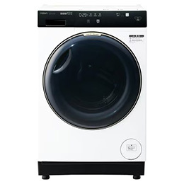 【無料長期保証1+3年付き】AQUA AQW-DX12R(RW) ドラム式洗濯乾燥機 右開き 洗濯12kg／乾燥6kg ホワイト