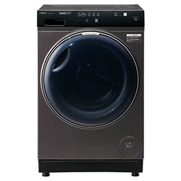 【無料長期保証1+3年付き】AQUA AQW-DX12R(RK) ドラム式洗濯乾燥機 右開き 洗濯12kg／乾燥6kg シルキーブラック