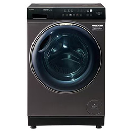 【無料長期保証1+3年付き】AQUA AQW-DX12R(RK) ドラム式洗濯乾燥機 右開き 洗濯12kg／乾燥6kg シルキーブラック