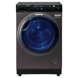 【無料長期保証1+3年付き】AQUA AQW-DX12R(RK) ドラム式洗濯乾燥機 右開き 洗濯12kg／乾燥6kg シルキーブラック