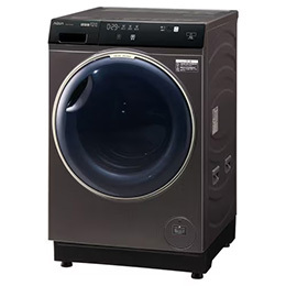 【無料長期保証1+3年付き】AQUA AQW-DX12R(RK) ドラム式洗濯乾燥機 右開き 洗濯12kg／乾燥6kg シルキーブラック