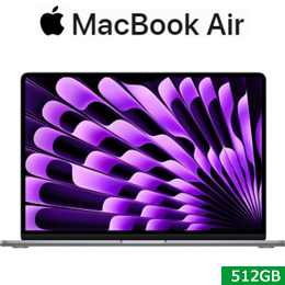 [Apple] アップル　MacBook Air 15.3 Liquid Retinaディスプレイ M3世代 16G 512 スペースグレイ MXD13J/A ☆
