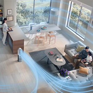[Dyson] ダイソン Dyson Purifier Hot + Cool 空気清浄ファンヒーター HP07 BN