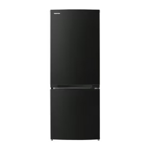 東芝 GR-W15BS(KT) 2ドア冷蔵庫 (153L・右開き) エクリュブラック