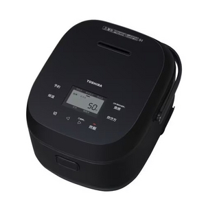 東芝 RC-10BHW(K) IH炊飯器 5.5合炊き ブラック