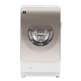 【無料長期保証1+3年付き】シャープ ESV12C ドラム式洗濯機 左開き 洗濯12kg・乾燥6kg アッシュゴールド