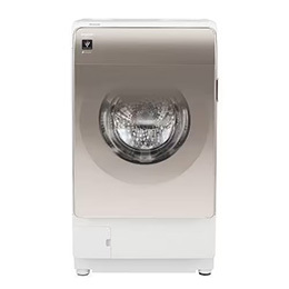 【無料長期保証1+3年付き】シャープ ESV12C ドラム式洗濯機 左開き 洗濯12kg・乾燥6kg アッシュゴールド