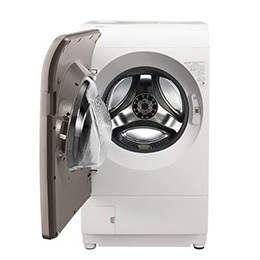 【無料長期保証1+3年付き】シャープ ESV12C ドラム式洗濯機 左開き 洗濯12kg・乾燥6kg アッシュゴールド