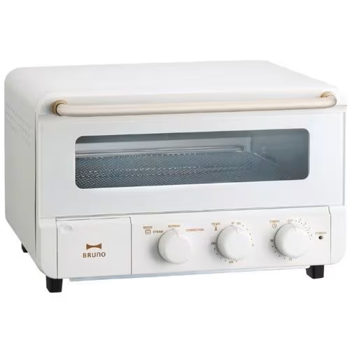 BRUNO BOE067-WH スチーム＆ベイクトースター ホワイト BOE067WH【数量限定】