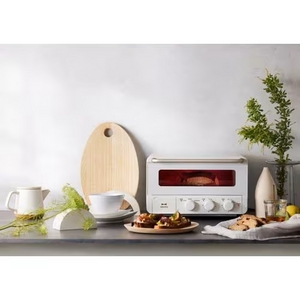 BRUNO BOE067-WH スチーム＆ベイクトースター ホワイト BOE067WH【数量限定】