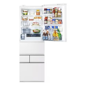 【無料長期保証1+5年付き】東芝 GR-Y450GTM(WS) 5ドア冷凍冷蔵庫 (452L・右開き) エクリュホワイト