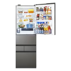 【無料長期保証1+5年付き】東芝 GR-Y450GT(TH) 5ドア冷凍冷蔵庫 (452L・右開き) フロストグレージュ