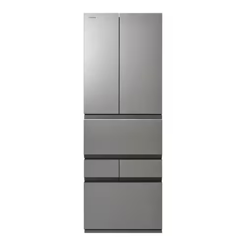 【無料長期保証1+5年付き】東芝 GR-Y460FZ(ZH) 6ドア冷凍冷蔵庫 (461L・フレンチドア) アッシュグレージュ