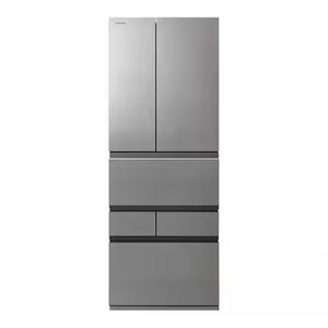 【無料長期保証1+5年付き】東芝 GR-Y550FZ(ZH) 6ドア冷凍冷蔵庫 (551L・フレンチドア) アッシュグレージュ